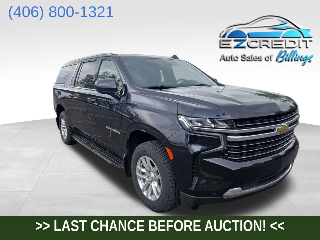 Black 2022 Chevrolet Suburban SUV / Crossover Four-Wheel Drive
