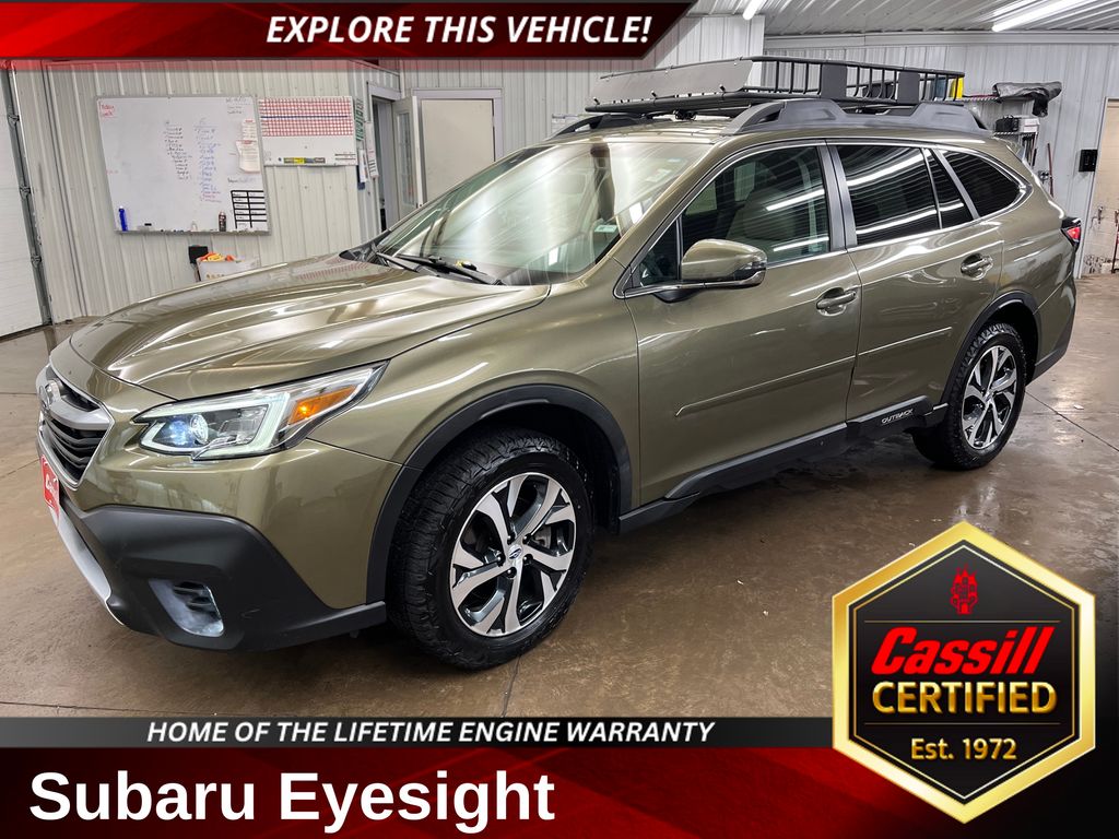 Green Metallic 2020 Subaru Outback Limited AWD SUV / Crossover All-Wheel Drive Continuously Variable Transmission