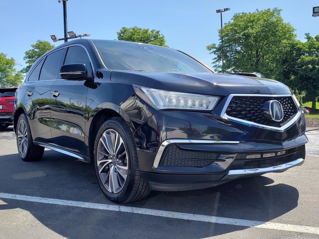 2019 Acura MDX SH-AWD with Technology and Entertainment Package SUV / Crossover All-Wheel Drive 9-Speed Automatic