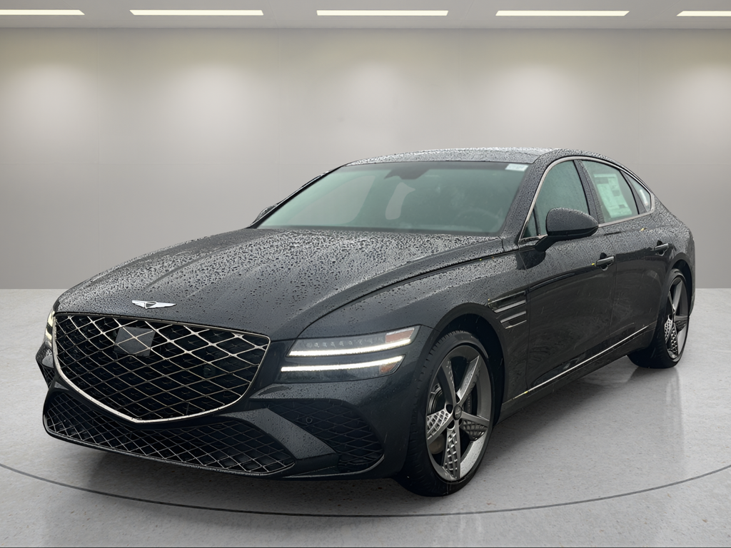 Vik Black 2026 Genesis G80 Sedan All-Wheel Drive 8-Speed Automatic