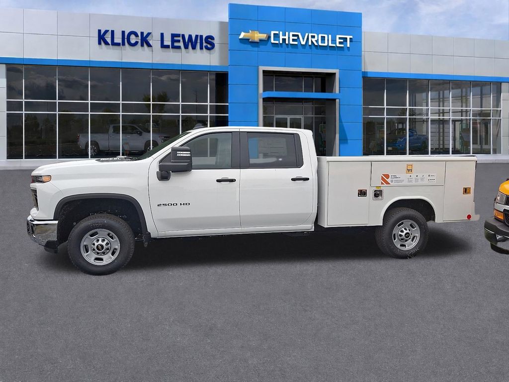 2026 Chevrolet Silverado 2500HD Work Truck White at Luther Ford