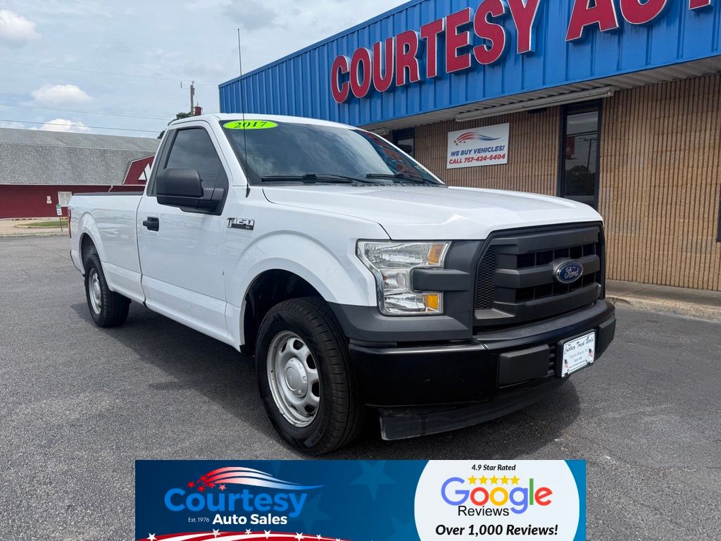 Oxford White 2017 Ford F-150 XL Pickup Truck 4X2 6-Speed Automatic