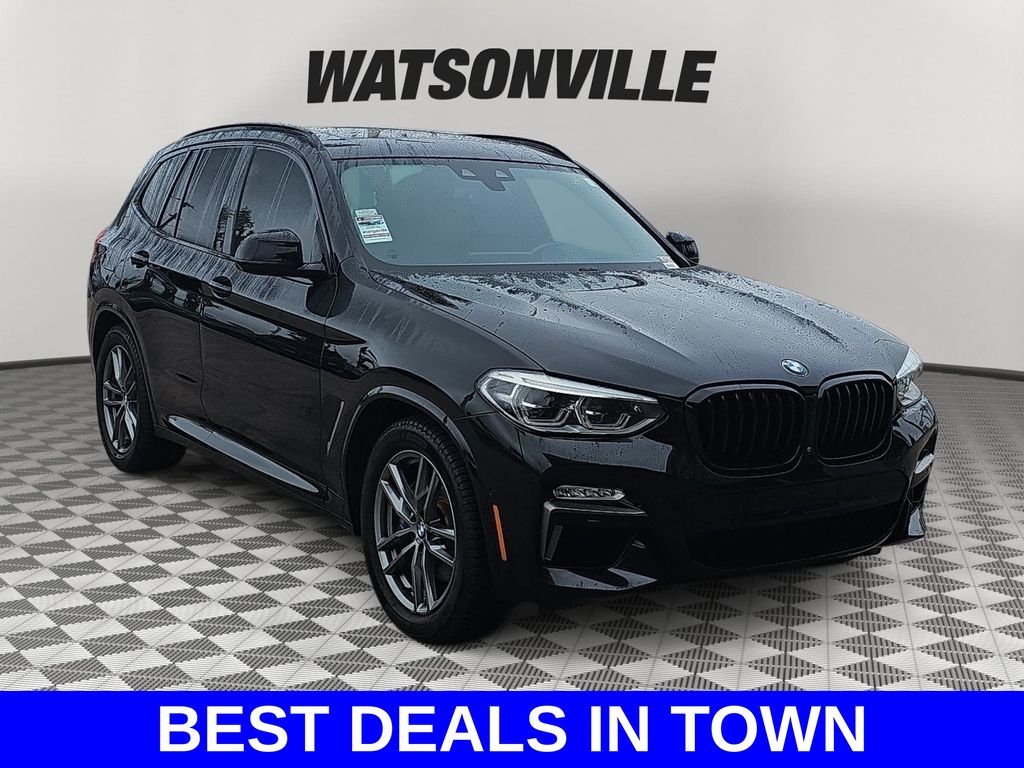 Black Sapphire Metallic 2019 BMW X3 SUV / Crossover All-Wheel Drive 8-Speed Automatic