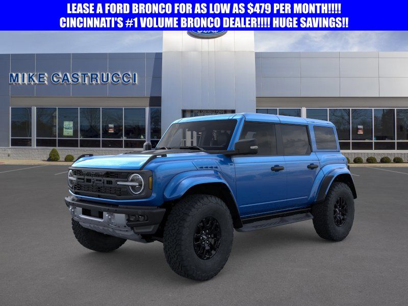 Blue Metallic 2025 Ford Bronco Raptor SUV / Crossover Four-Wheel Drive Automatic