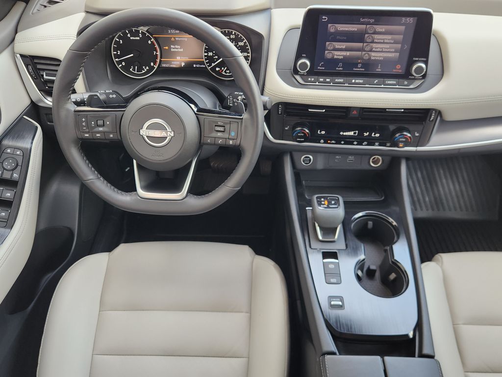 2022 Nissan Rogue SV White at South Houston Nissan