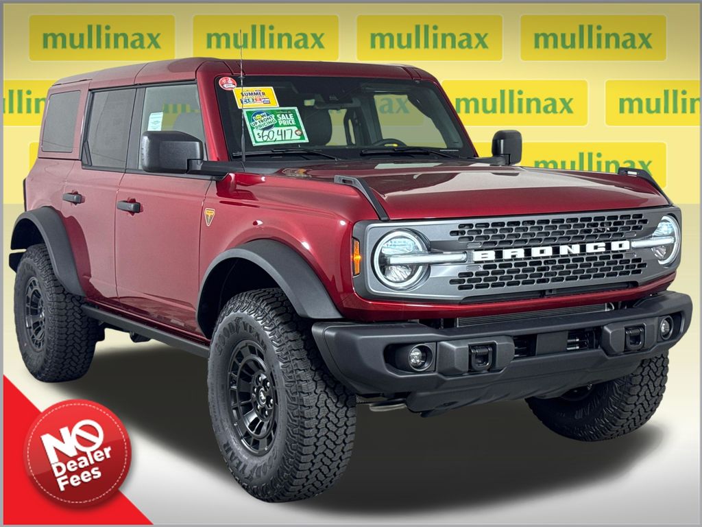 Ruby Red Metallic Tinted Clearcoat 2026 Ford Bronco SUV / Crossover Four-Wheel Drive 7-Speed Manual