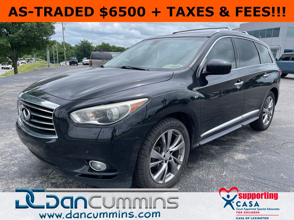 Black Obsidian 2015 INFINITI QX60 SUV / Crossover Front-Wheel Drive Continuously Variable Transmission