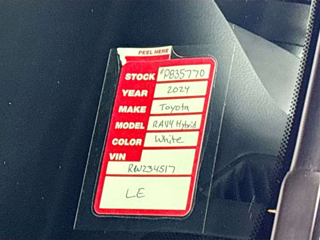 2024 Toyota RAV4 Hybrid LE