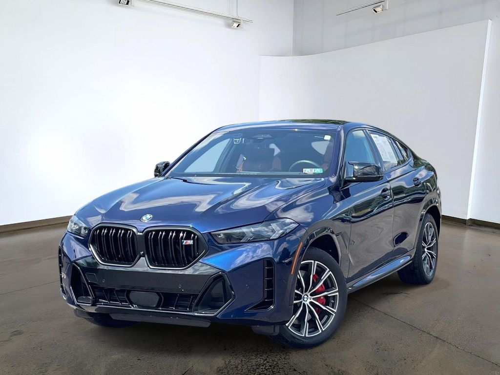 Tanzanite Blue II Met 2025 BMW X6 SUV / Crossover All-Wheel Drive 8-Speed Automatic