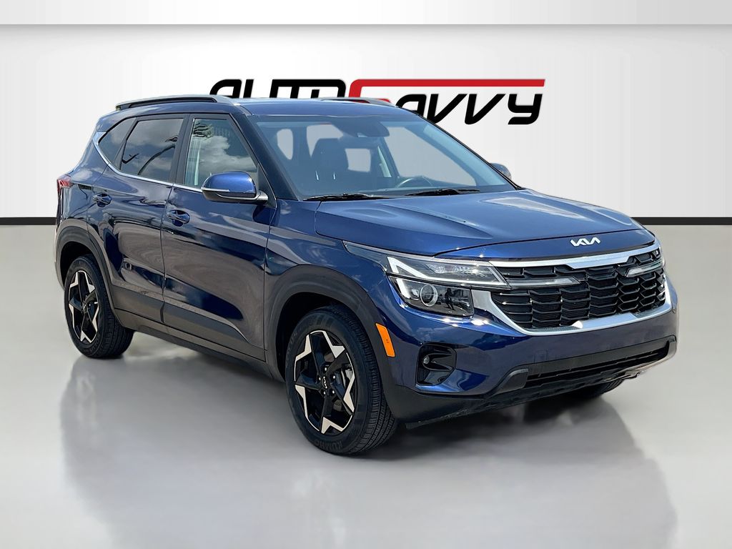 2024 Kia Seltos EX Blue at Joe Myers Mazda Kia