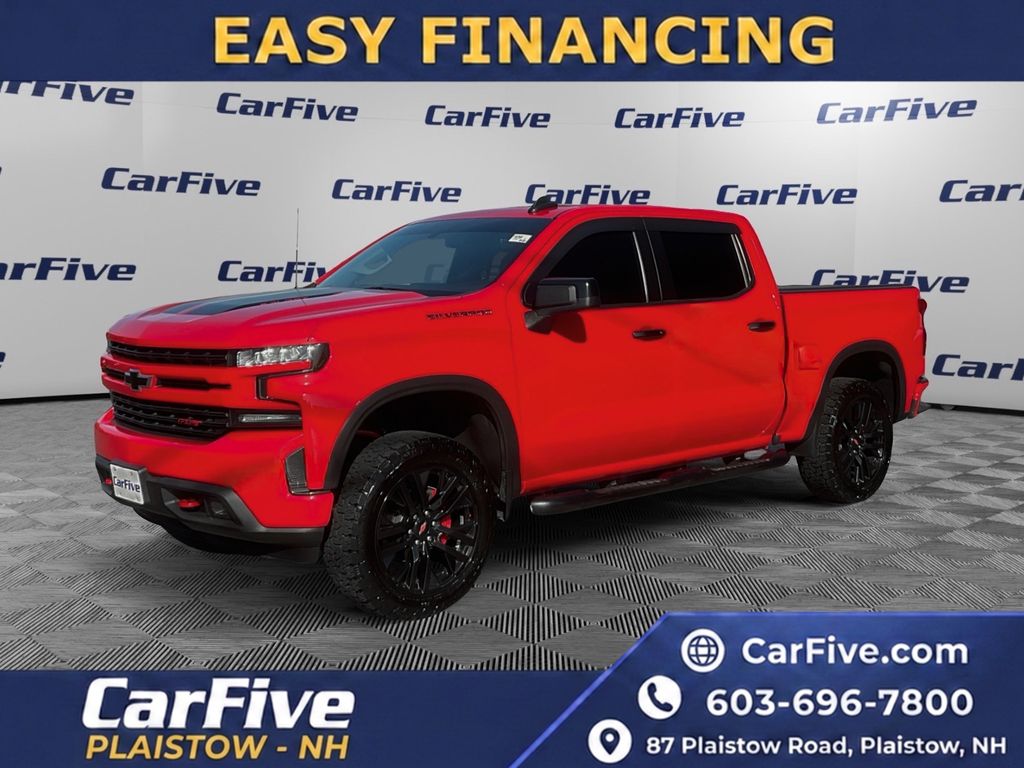 Red Hot 2020 Chevrolet Silverado 1500 Pickup Truck Four-Wheel Drive 8-Speed Automatic