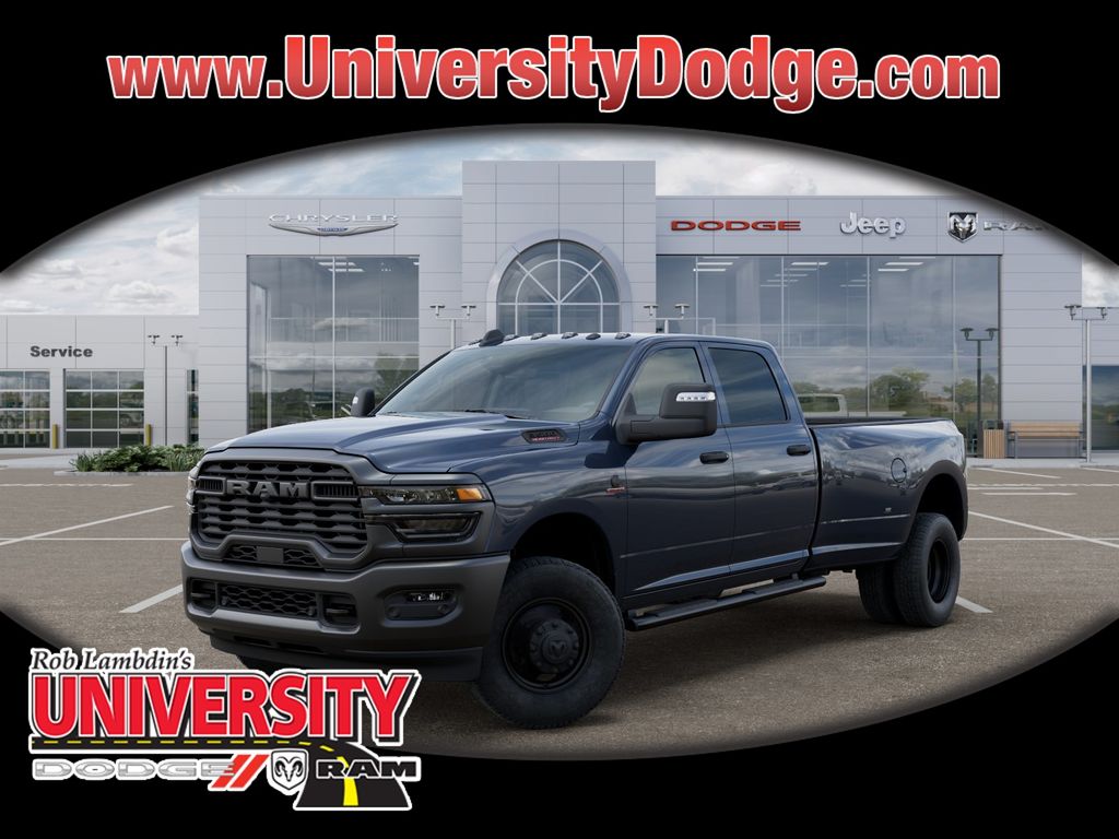 Forged Blue Metallic 2026 RAM 3500 Pickup Truck Four-Wheel Drive 8-Speed Automatic