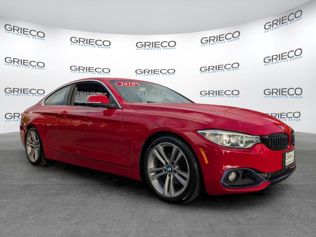 Melbourne Red Metallic 2016 BMW 4 Series 428i Coupe RWD Coupe Rear-Wheel Drive 8-Speed Automatic