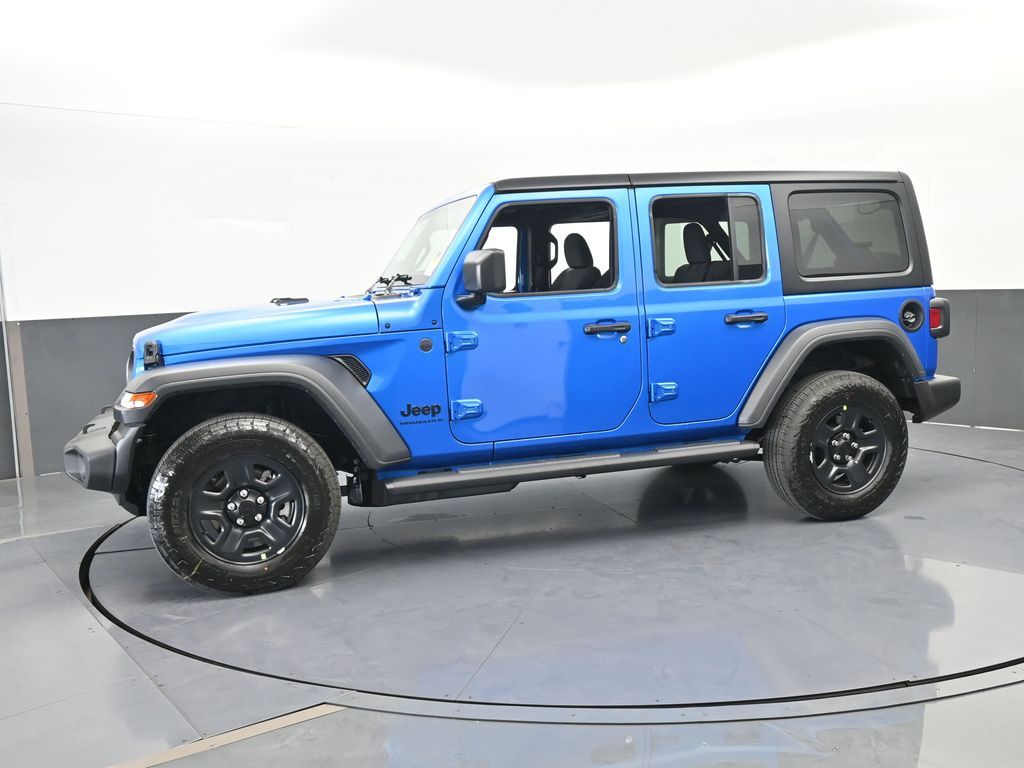 New 2026 Hydro Blue Pearl Coat Jeep Sport image 2