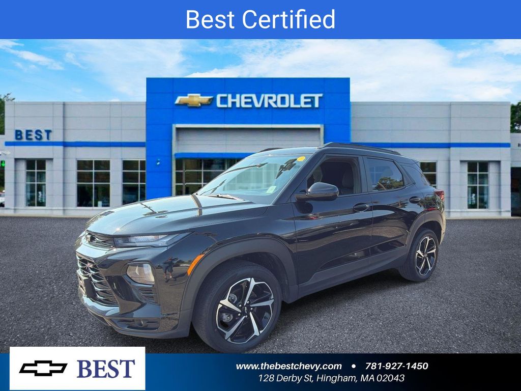 Mosaic Black Metallic 2023 Chevrolet Trailblazer SUV / Crossover Four-Wheel Drive 9-Speed Automatic