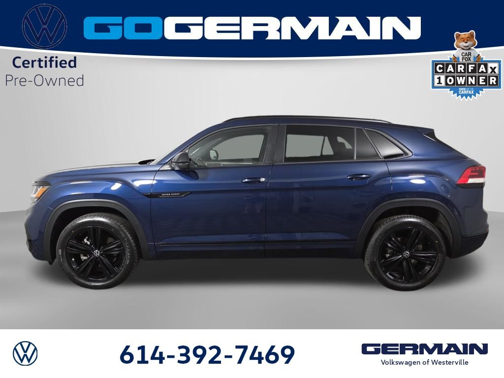 Certified Used 2023 Blue Volkswagen 2.0T SEL R-Line image 10