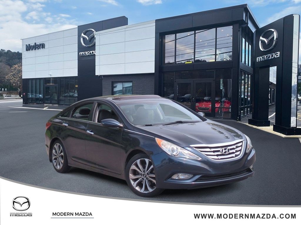 Pacific Blue Pearl Mica 2013 Hyundai Sonata 2.0T SE FWD Sedan Front-Wheel Drive 6-Speed Automatic