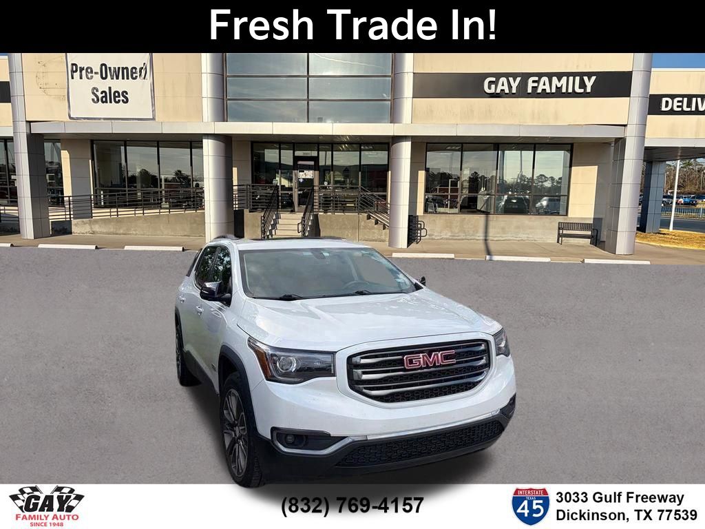 White Frost 2017 GMC Acadia SLT-1 AWD SUV / Crossover Four-Wheel Drive 6-Speed Automatic