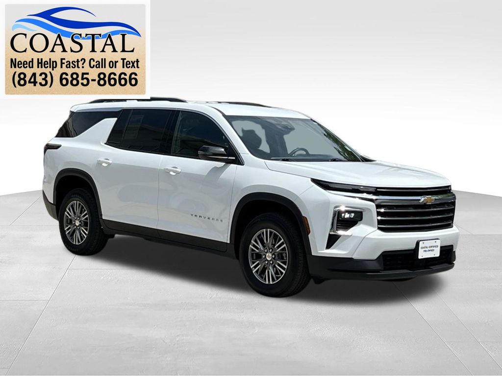2025 Chevrolet Traverse LT White at Bob Mills Chevrolet