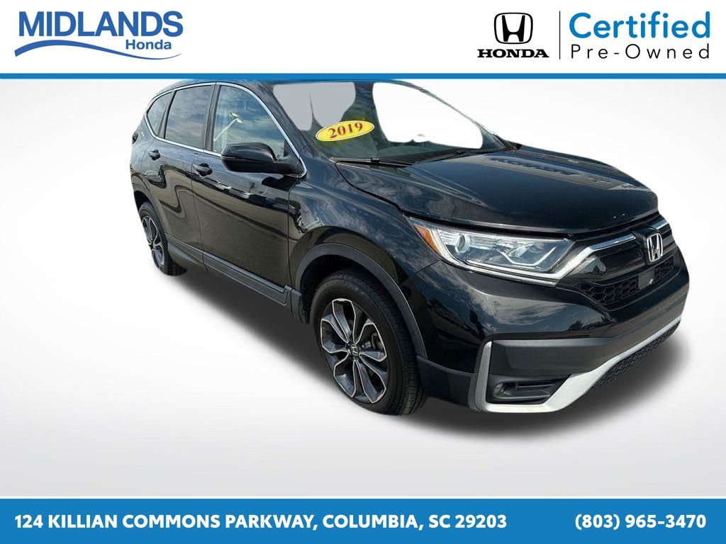 Black 2022 Honda CR-V EX-L AWD SUV / Crossover All-Wheel Drive Continuously Variable Transmission