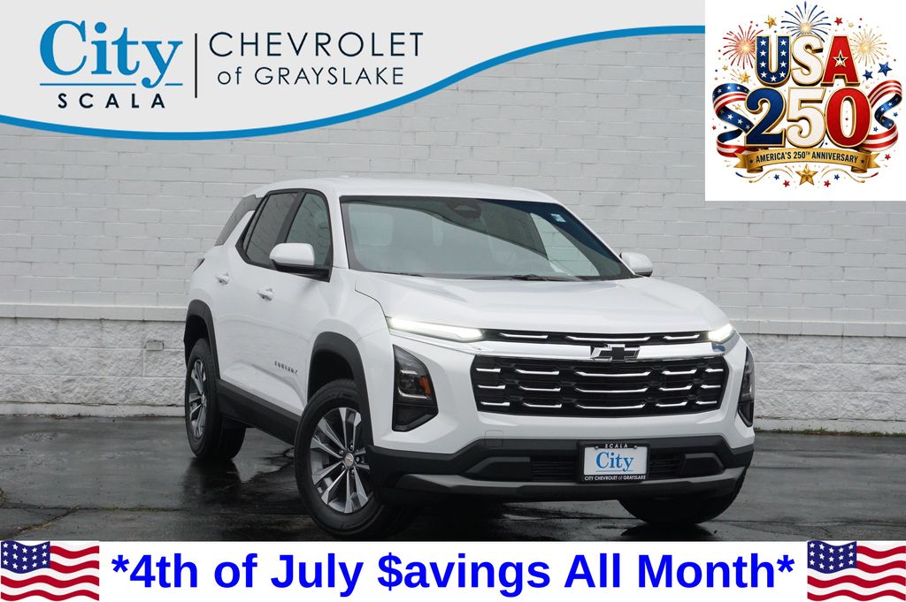 Summit White 2026 Chevrolet Equinox SUV / Crossover Front-Wheel Drive Continuously Variable Transmission