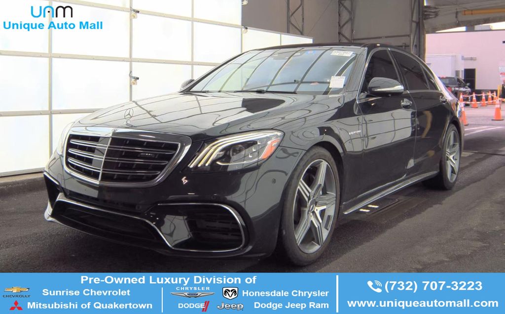 Magnetite Black Metallic 2020 Mercedes-Benz S-Class S AMG 63 4MATIC Sedan AWD Sedan All-Wheel Drive 9-Speed Automatic