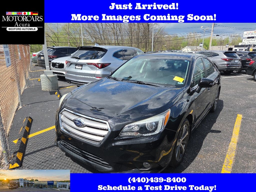 Crystal Black Silica 2016 Subaru Legacy 2.5i Limited AWD Sedan All-Wheel Drive Continuously Variable Transmission