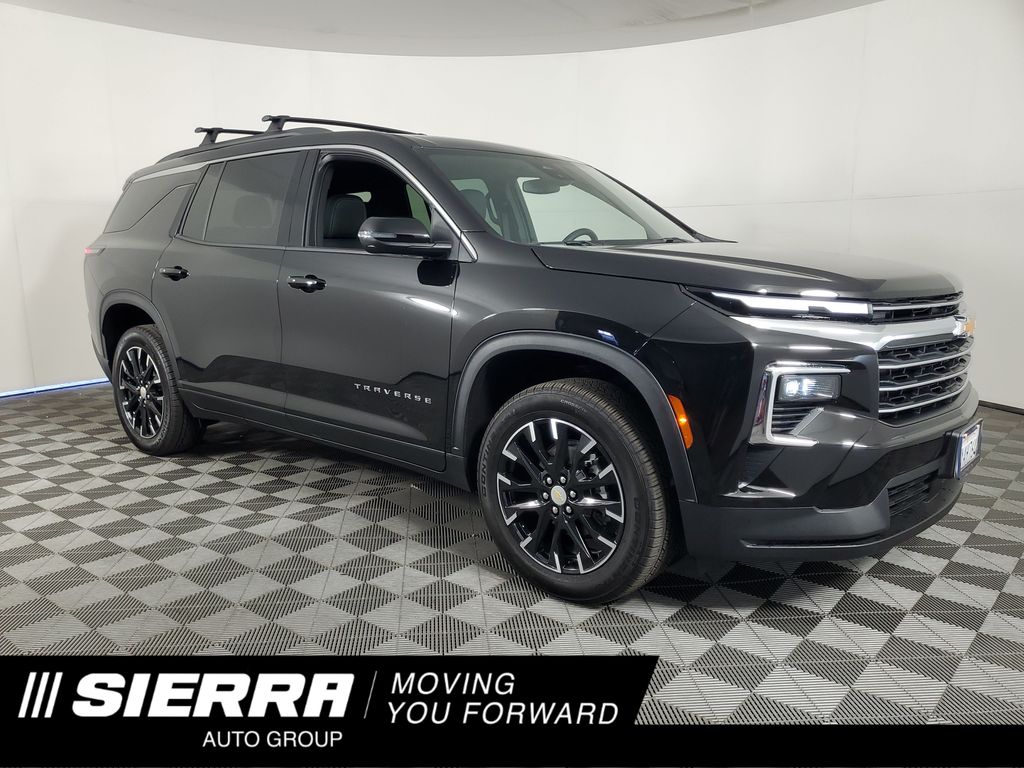 Black Metallic 2026 Chevrolet Traverse SUV / Crossover Front-Wheel Drive 8-Speed Automatic