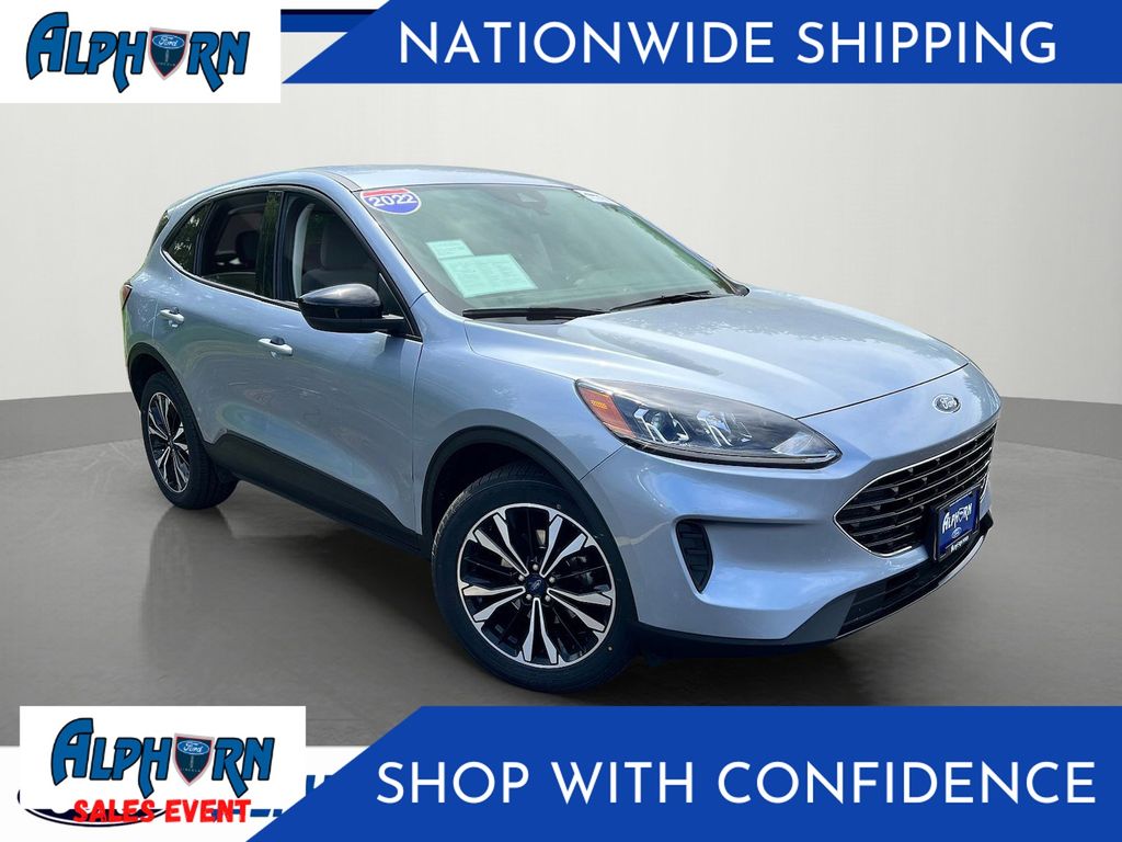 Iced Blue Silver Metallic 2022 Ford Escape SE AWD SUV / Crossover All-Wheel Drive 8-Speed Automatic