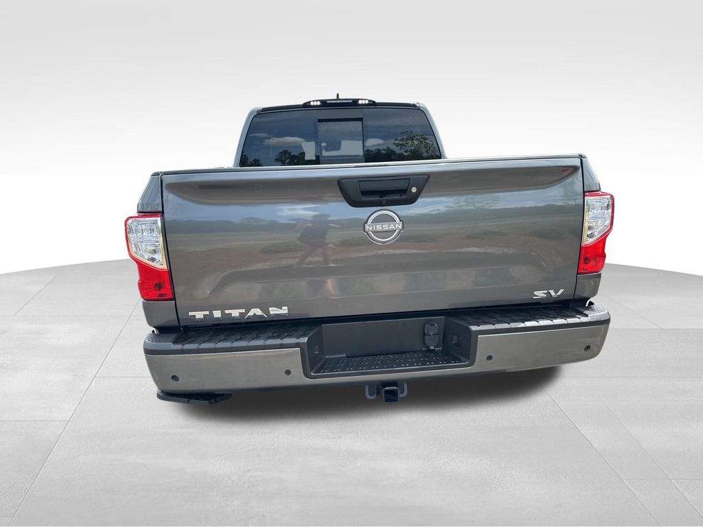2023 Gun Metallic Nissan Titan SV RWD Truck