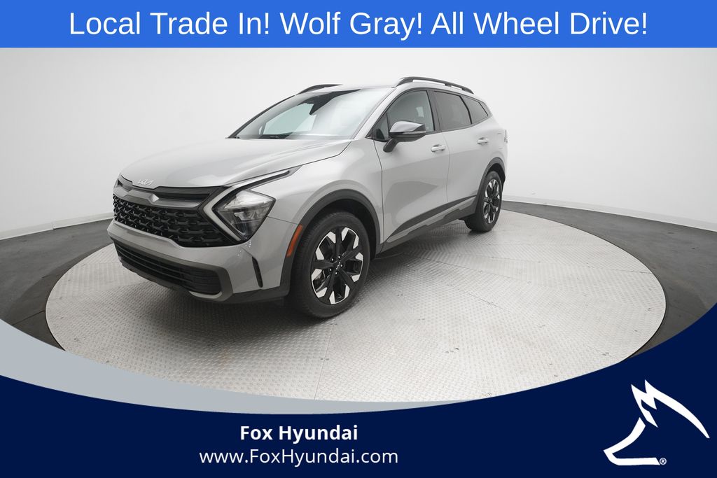Wolf Gray 2023 Kia Sportage SUV / Crossover All-Wheel Drive 8-Speed Automatic