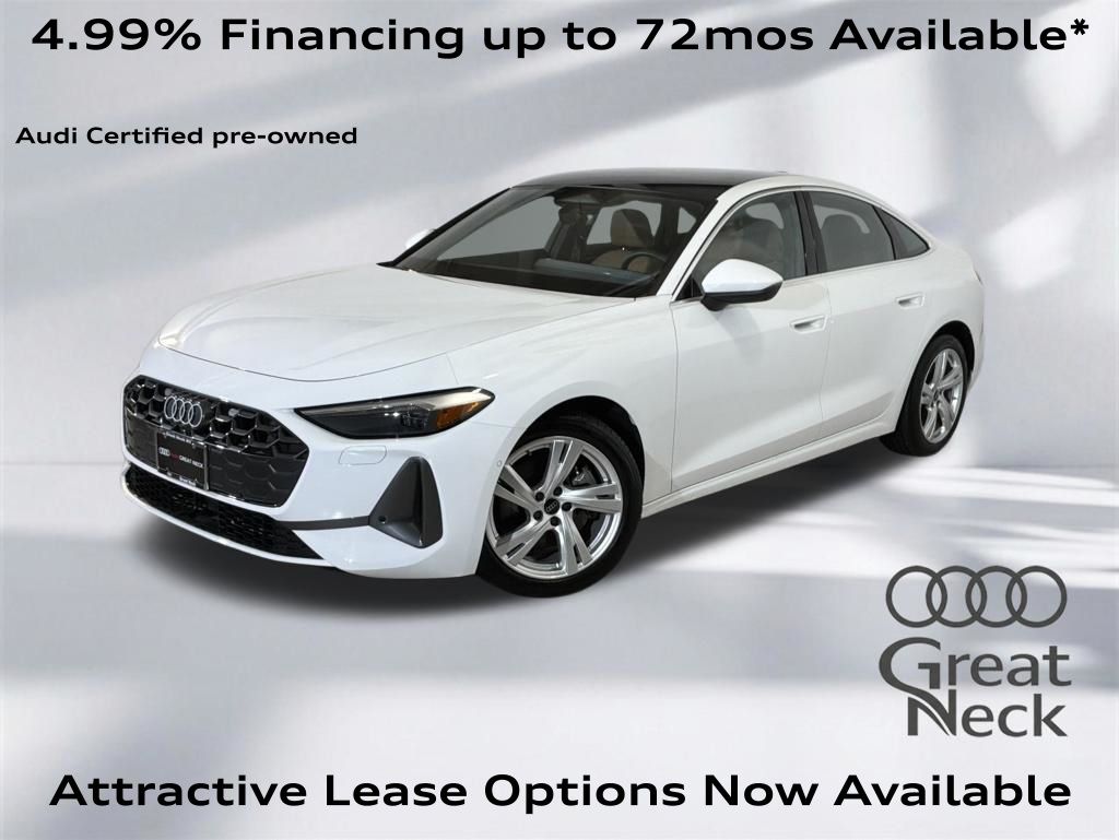 Arkona White 2025 Audi A5 quattro Premium Sedan Sedan All-Wheel Drive 7-Speed Automatic