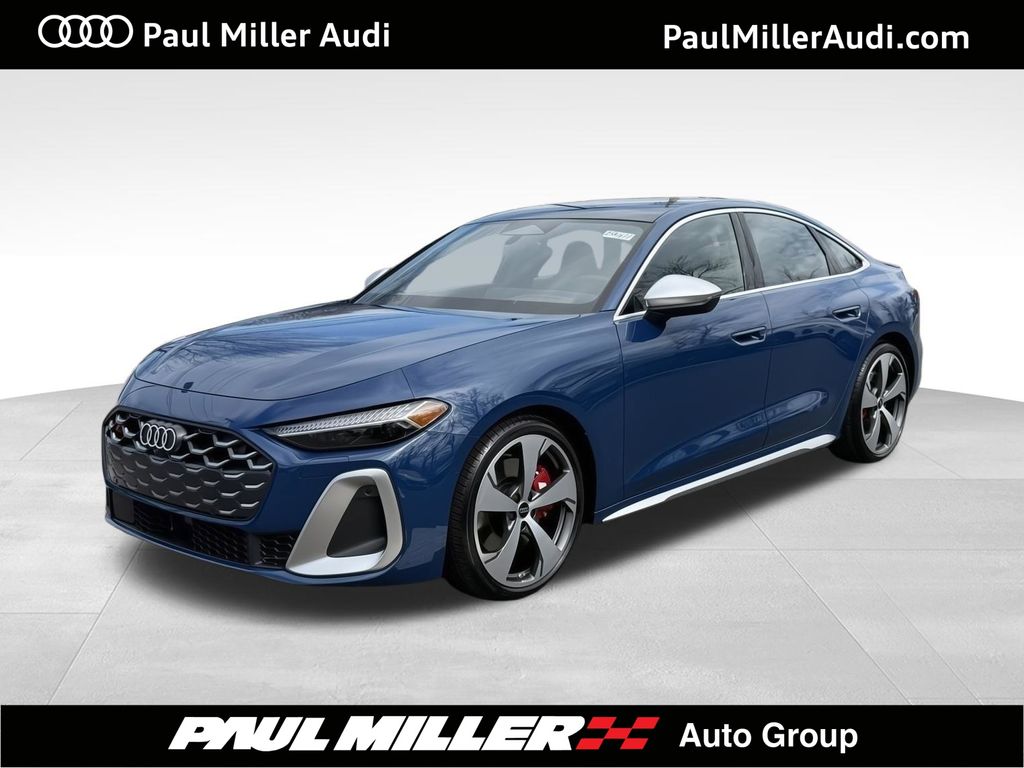 Ascari Blue Metallic 2025 Audi S5 3.0T quattro Premium Plus Sedan All-Wheel Drive 7-Speed Automatic