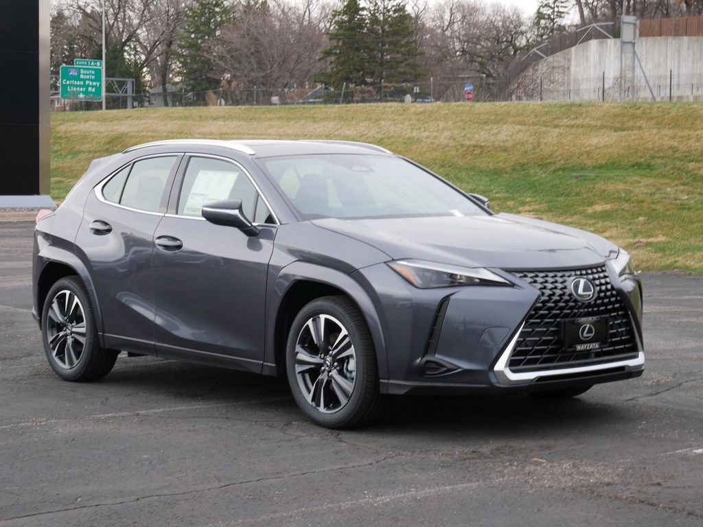 Gray 2026 Lexus UX Hybrid 300h Premium AWD SUV / Crossover All-Wheel Drive Continuously Variable Transmission