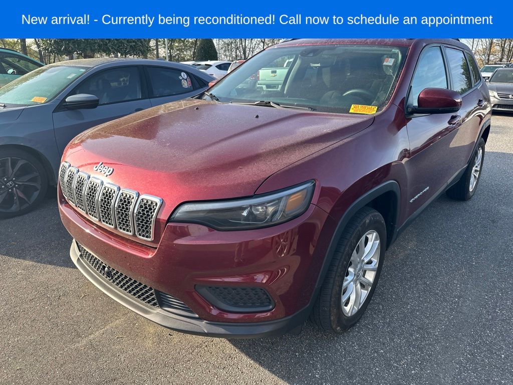 Velvet Red Pearlcoat 2021 Jeep Cherokee Latitude FWD SUV / Crossover Front-Wheel Drive 9-Speed Automatic