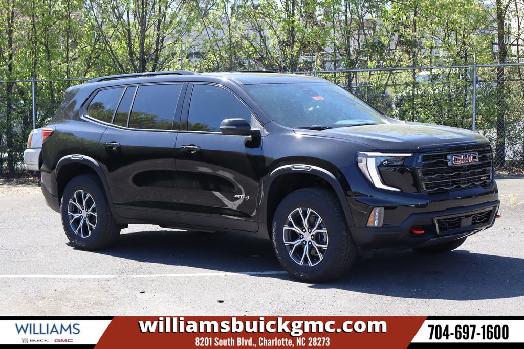 Black (Ebony Twilight Metallic) 2026 GMC Acadia SUV / Crossover Four-Wheel Drive 8-Speed Automatic