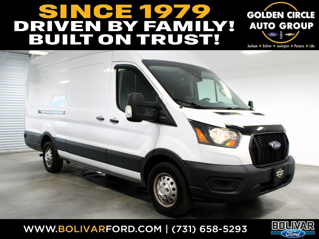 Oxford White 2024 Ford Transit Cargo Van All-Wheel Drive