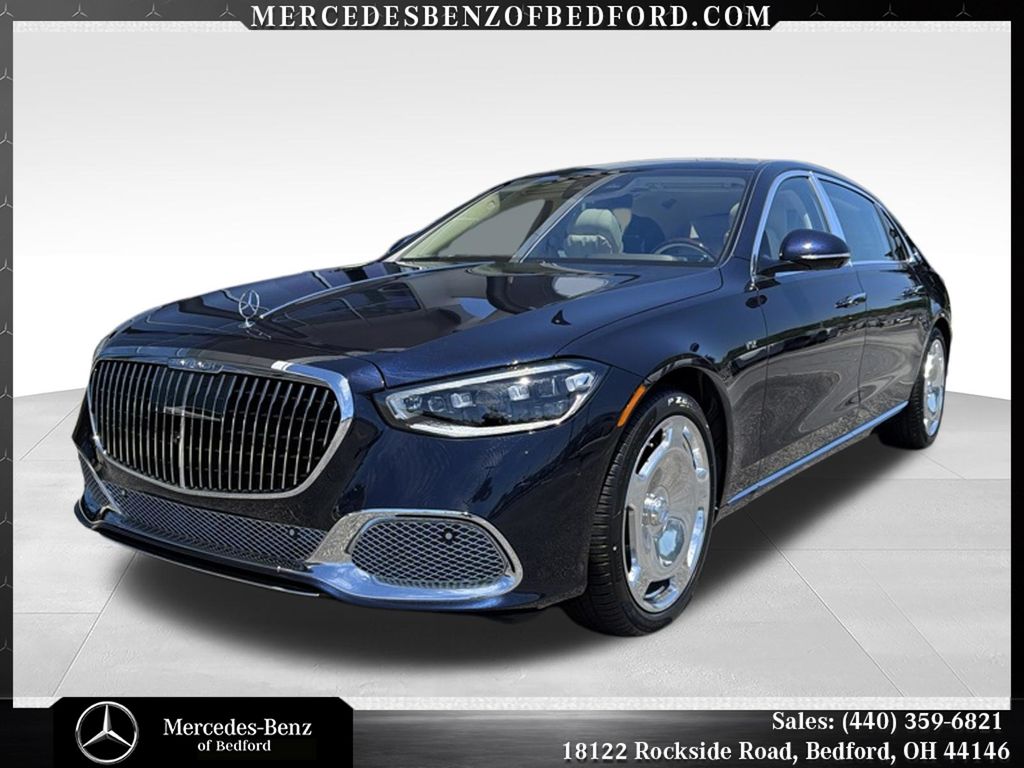 Blue 2026 Mercedes-Benz S-Class Sedan All-Wheel Drive 9-Speed Automatic