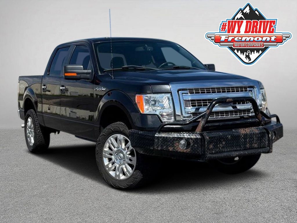 Tuxedo Black Metallic 2014 Ford F-150 Pickup Truck Four-Wheel Drive 6-Speed Automatic