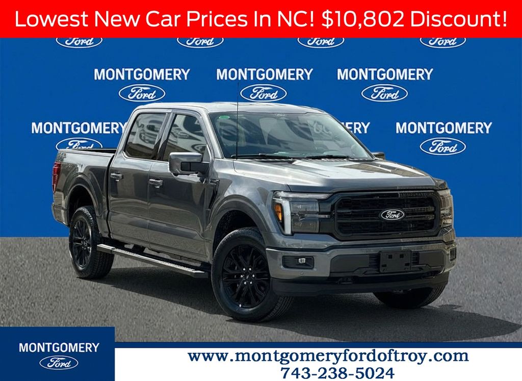 Carbonized Gray Metallic 2026 Ford F-150 Pickup Truck Four-Wheel Drive Automatic