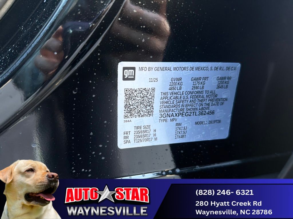 new 2026 Chevrolet Equinox car, priced at $31,820