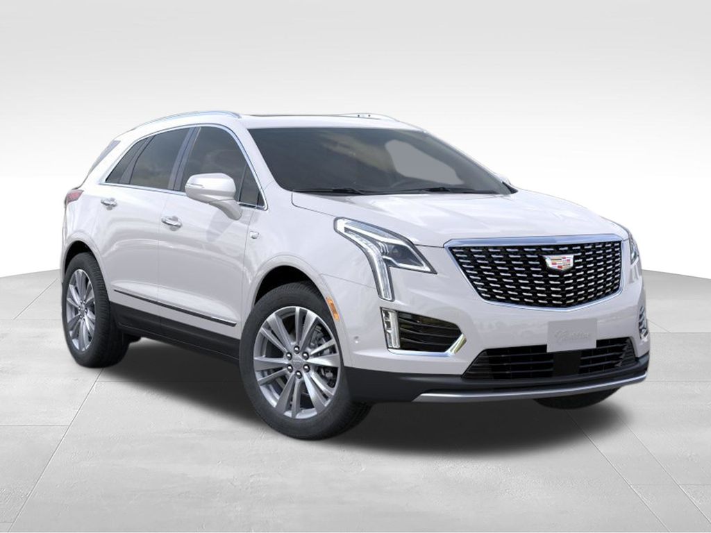 Crystal White Tricoat 2026 Cadillac XT5 SUV / Crossover Front-Wheel Drive 9-Speed Automatic