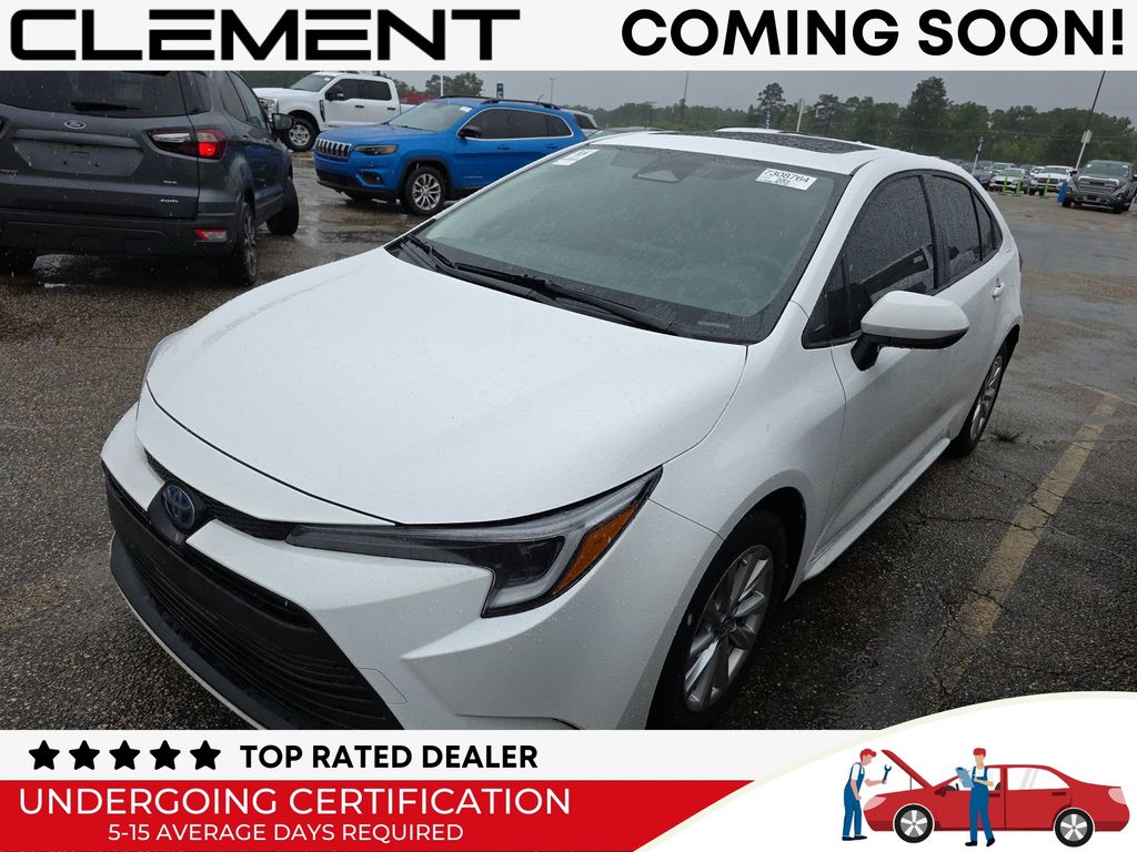 Ice 2024 Toyota Corolla Hybrid Sedan Front-Wheel Drive Continuously Variable Transmission
