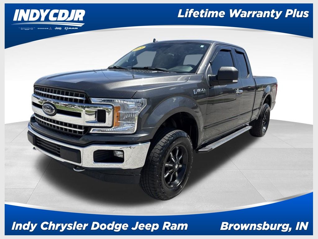 Gray (Magnetic) 2018 Ford F-150 Pickup Truck Four-Wheel Drive 6-Speed Automatic