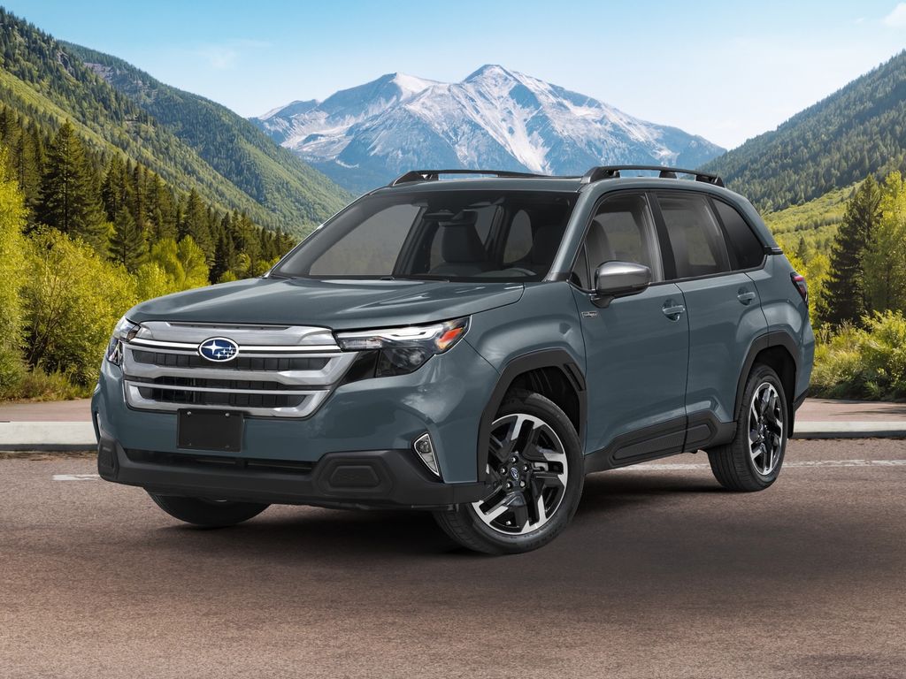 Blue 2026 Subaru Forester Hybrid Premium AWD SUV / Crossover All-Wheel Drive Continuously Variable Transmission