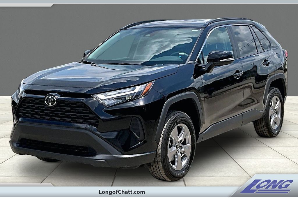 Midnight Black Metallic 2025 Toyota RAV4 SUV / Crossover All-Wheel Drive 8-Speed Automatic