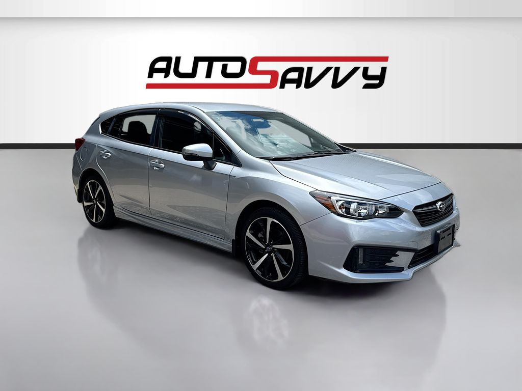 Ice Silver Metallic 2021 Subaru Impreza Sport Wagon AWD Wagon All-Wheel Drive Continuously Variable Transmission