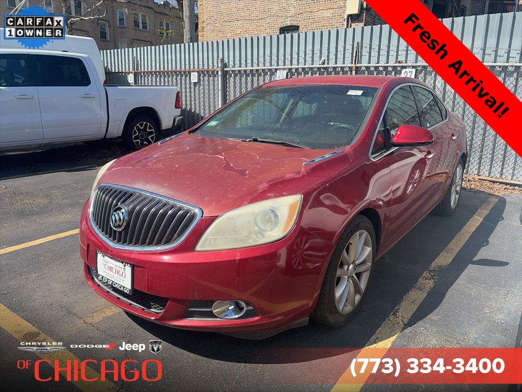 Crystal Red Tintcoat 2013 Buick Verano FWD Sedan Front-Wheel Drive 6-Speed Automatic Overdrive