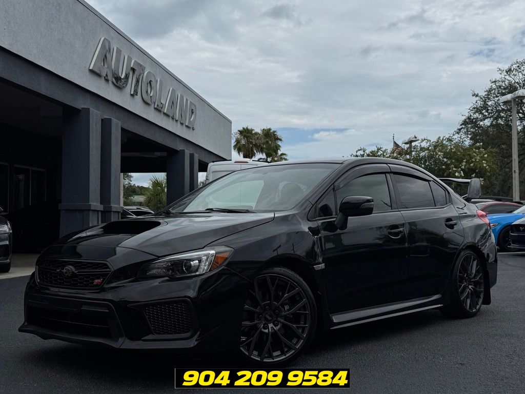 Crystal Black Silica 2019 Subaru WRX STI AWD Sedan All-Wheel Drive 6-Speed Manual