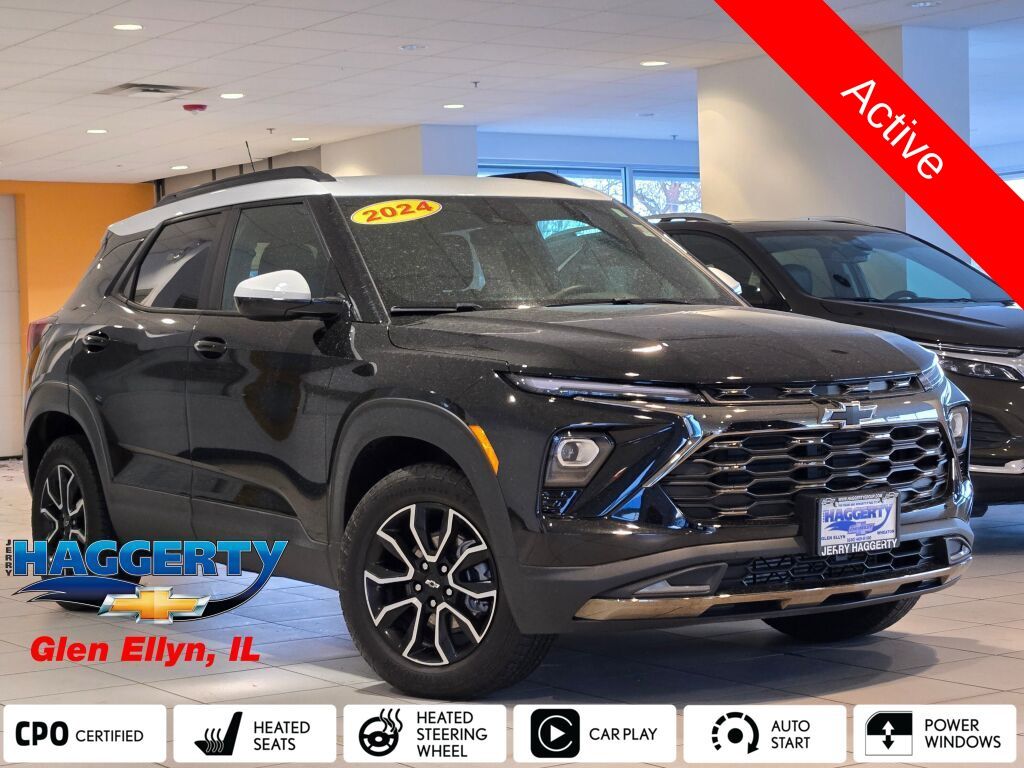 Mosaic Black Metallic 2024 Chevrolet Trailblazer ACTIV FWD SUV / Crossover Front-Wheel Drive Continuously Variable Transmission
